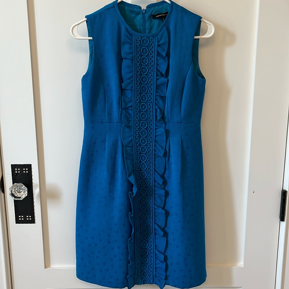 Nanette Lepore Size 2 beautiful blue dress
